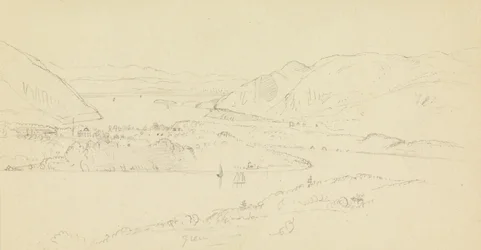 Blick auf West Point von Castle Rock